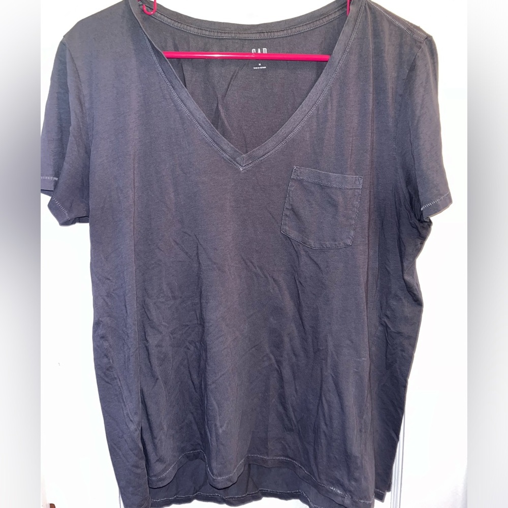 Gray Gap V-Neck